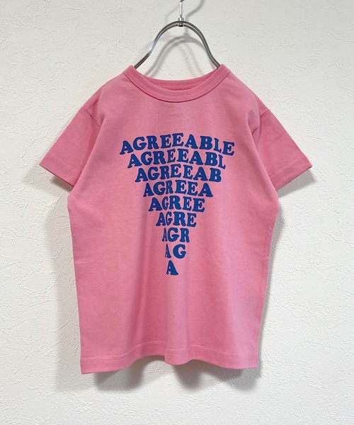 Life Support Products（ライフサポートプロダクツ）の「ヴィンテージグラフィックTシャツ（80～150cm）（Tシャツ/カットソー・キッズ・ホワイト/ライトブルー/ベージュ/オフホワイト/ピンク/グリーン/マスタード/レモンイエロー/チャコール/ブラック・90/100/110/120/80/130/95/140/150）」の10枚目の写真