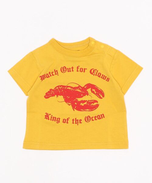 Life Support Products（ライフサポートプロダクツ）の「ヴィンテージグラフィックTシャツ（80～150cm）（Tシャツ/カットソー・キッズ・ホワイト/ライトブルー/ベージュ/オフホワイト/ピンク/グリーン/マスタード/レモンイエロー/チャコール/ブラック・90/100/110/120/80/130/95/140/150）」の13枚目の写真