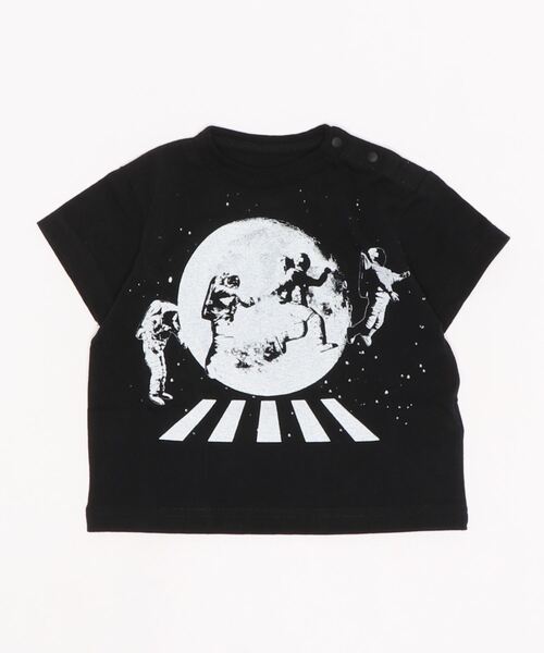 Life Support Products（ライフサポートプロダクツ）の「ヴィンテージグラフィックTシャツ（80～150cm）（Tシャツ/カットソー・キッズ・ホワイト/ライトブルー/ベージュ/オフホワイト/ピンク/グリーン/マスタード/レモンイエロー/チャコール/ブラック・90/100/110/120/80/130/95/140/150）」の20枚目の写真