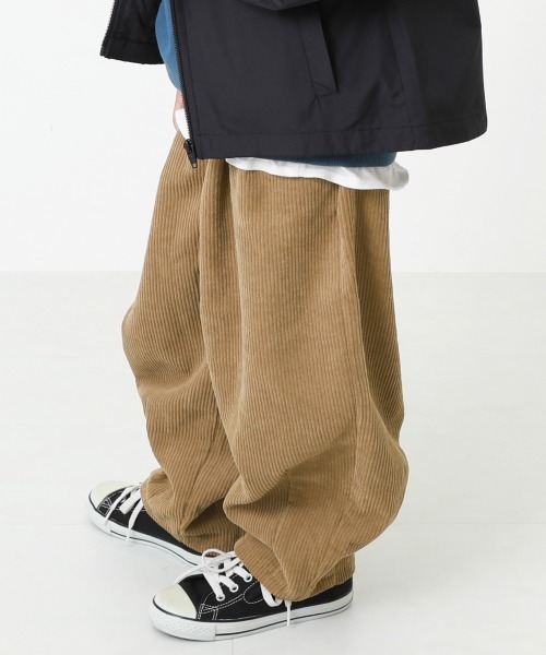 devirock（デビロック）の「コーデュロイヒザデルパンツ（その他パンツ・キッズ・グレー系その他/ライトブラウン/ベージュ・130cm/140cm/160cm/120cm/150cm/100cm/110cm）」の2枚目の写真