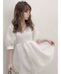 プチオープンフレアチュニック