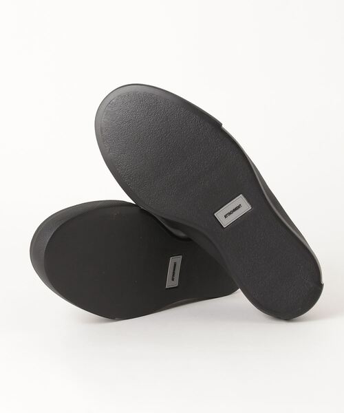 ATTACHMENT(アタッチメント)の「COW LEATHER SLIP-ON SNEAKERS(スニーカー・メンズ・ブラック系その他/ブラック/ブラウン・43/41/42)」の6枚目の写真