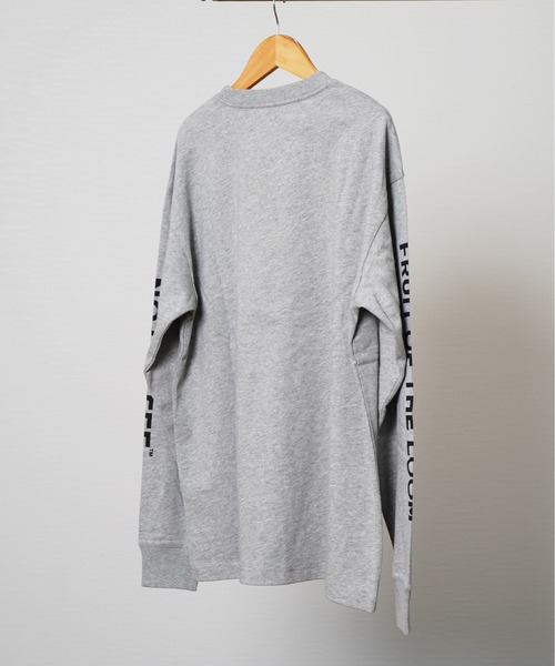 NO COFFEE（ノーコーヒー）の「【FRUIT OF THE LOOM/フルーツオブザルーム】x NO COFFEE L/S Tシャツ（Tシャツ/カットソー・メンズ・ホワイト/ブラック/グレー・M/L/XL）」の9枚目の写真