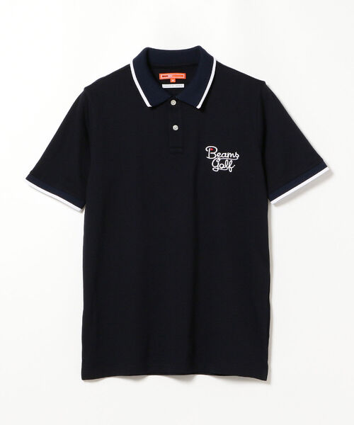 Golf エリ裏 クールマックス Orange Label ポロシャツ ポロシャツ Beams エリ裏 クールマックス Beams ジャカード ポロシャツ Golf ビームスゴルフ のファッション