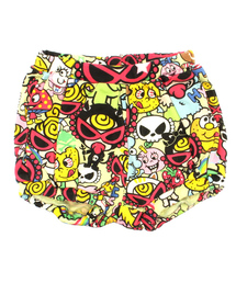 HYSTERIC MINI | BABY Hungry meet the Monsters 総柄 1分丈ブルマ(その他パンツ)