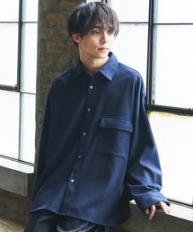 Alpinus | Alpinus - lose silhouette regular color shirt /ルーズシルエットレギュラーカラーシャツ(シャツ/ブラウス)