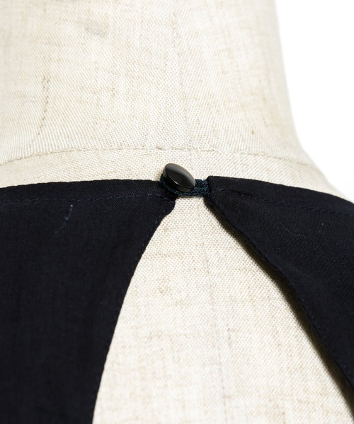 AS KNOW AS PINKY(アズノゥアズピンキー)の「バック見せ大胆ギャザワンピース(ワンピース・レディース・ホワイト/ブラック/ベージュ・FREE)」の5枚目の写真