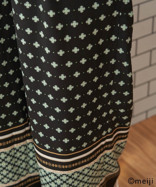 ROPE' PICNIC(ロペピクニック)の「【CHELSEA×ROPE' PICNIC】ワイドパンツ(その他パンツ・レディース・ピンク/グリーン/オレンジ系その他・40/38)」の11枚目の写真