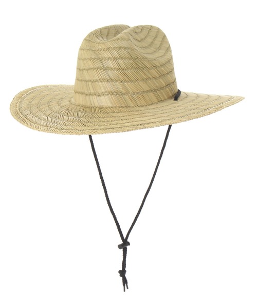 Quiksilver（クイックシルバー）の「PIERSIDE/クイックシルバーストローハット(麦わら帽子）（ハット・メンズ・ベージュ/ベージュ系その他・L/XL）」の4枚目の写真