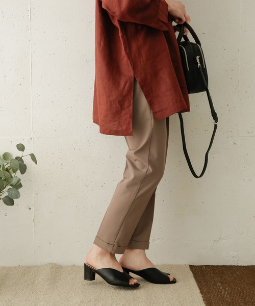 URBAN RESEARCH DOORS（アーバンリサーチドアーズ）の「ストレッチテーパードイージーパンツ（その他パンツ・レディース・モカ/ブラック・38/34/36）」の18枚目の写真