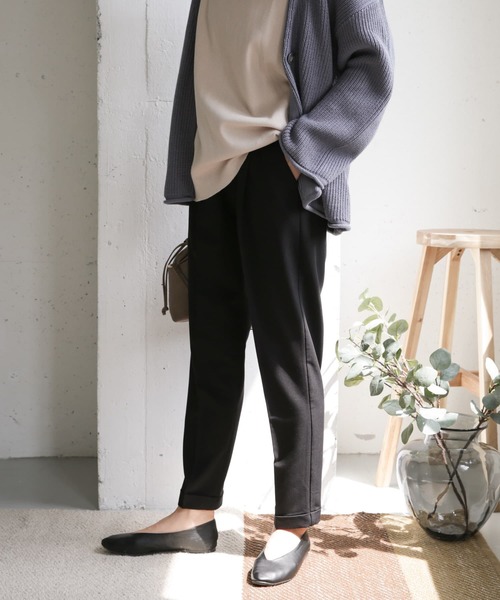 URBAN RESEARCH DOORS（アーバンリサーチドアーズ）の「ストレッチテーパードイージーパンツ（その他パンツ・レディース・モカ/ブラック・38/34/36）」の21枚目の写真