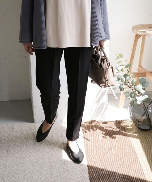 URBAN RESEARCH DOORS（アーバンリサーチドアーズ）の「ストレッチテーパードイージーパンツ（その他パンツ・レディース・モカ/ブラック・38/34/36）」の22枚目の写真