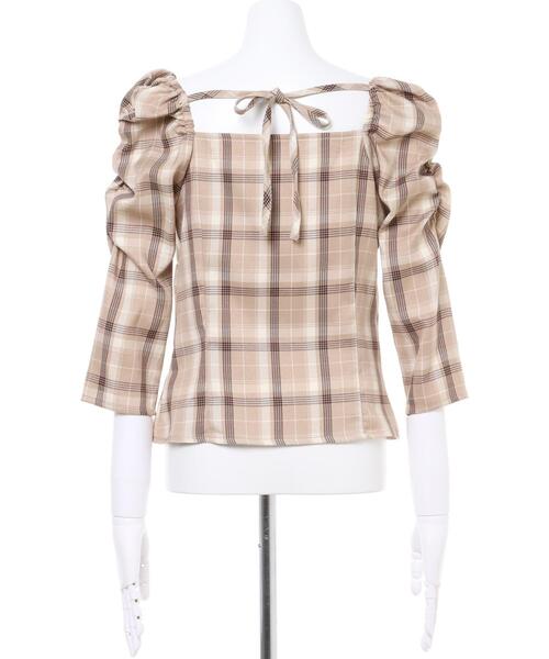 Allamanda（アラマンダ）の「アソートパワショルトップス(SETUP)（Tシャツ/カットソー・レディース・その他2/その他11/チェック・M）」の13枚目の写真