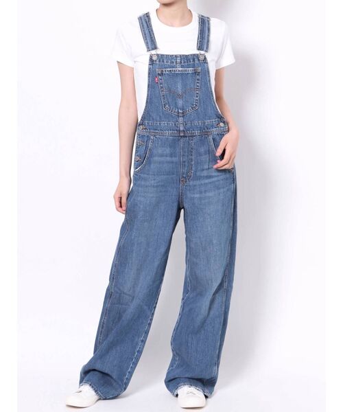 Levi's（リーバイス）の「【Ca】Levis LOOSE OVERALL（サロペット/オーバーオール・レディース・ブルー・SMALL）」の3枚目の写真
