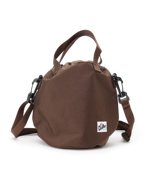 SOUP（スープ）の「◆Drifter DRAWSTRING POUCH（トートバッグ・レディース・ブラック/ベージュ/ブラウン系・00）」の2枚目の写真