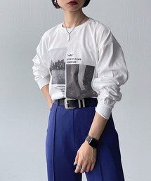 PAGEBOY | モノクロフォトロンＴ(Tシャツ/カットソー)