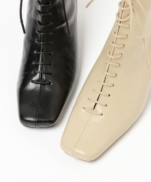 LEPSIM(レプシィム)の「大人レースアップブーツ 236248(ブーツ・レディース・ブラック/ライトベージュ・LARGE/MEDIUM)」の18枚目の写真