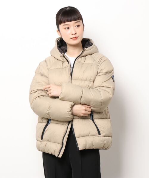 BIG FIELD(ビッグフィールド)の「アトラスマウンテンジャケット(ダウンジャケット/コート・レディース・ブラック/ベージュ/ブラウン/レッド/グリーン・160cm)」の3枚目の写真