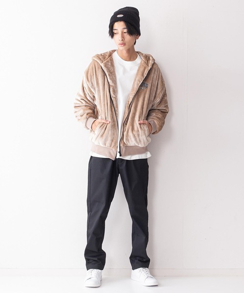 Dickies(ディッキーズ)の「【DICKIES/ディッキーズ】ワッペンニットキャップ ビーニー ワンポイントブランドロゴ(ニットキャップ/ビーニー・メンズ・ホワイト/ブラック/ネイビー/グレー/カーキ/ワイン/オレンジ/ブルー/レッド・FREE)」の16枚目の写真