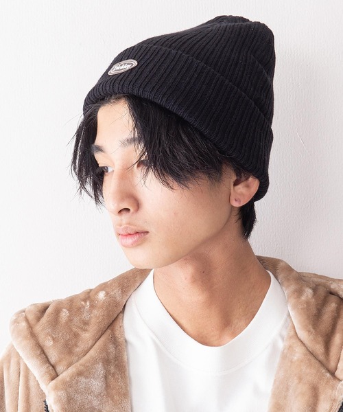 Dickies(ディッキーズ)の「【DICKIES/ディッキーズ】ワッペンニットキャップ ビーニー ワンポイントブランドロゴ(ニットキャップ/ビーニー・メンズ・ホワイト/ブラック/ネイビー/グレー/カーキ/ワイン/オレンジ/ブルー/レッド・FREE)」の12枚目の写真