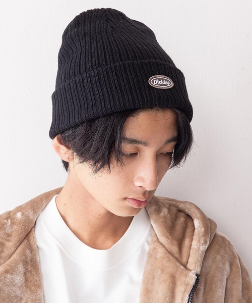 Dickies(ディッキーズ)の「【DICKIES/ディッキーズ】ワッペンニットキャップ ビーニー ワンポイントブランドロゴ(ニットキャップ/ビーニー・メンズ・ホワイト/ブラック/ネイビー/グレー/カーキ/ワイン/オレンジ/ブルー/レッド・FREE)」の11枚目の写真