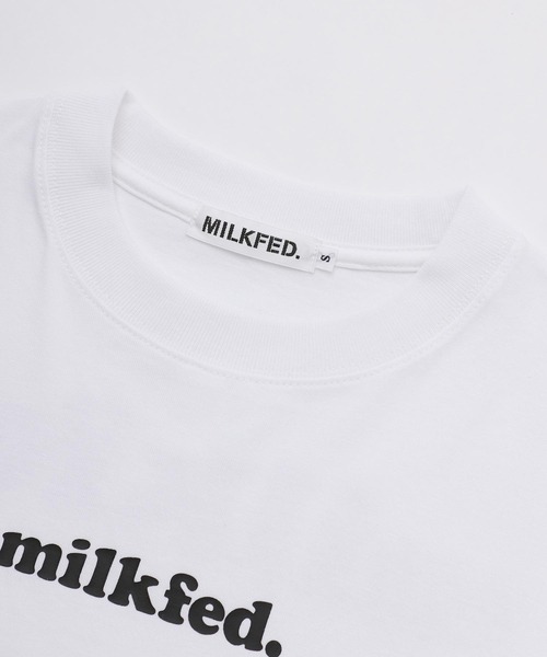 MILKFED.（ミルクフェド）の「BASIC COOPER L/S TEE（Tシャツ/カットソー・レディース・ホワイト/チャコールグレー/ブラック/ベージュ/ネイビー/オフホワイト/ライトグリーン/ライトパープル・SMALL/MEDIUM）」の11枚目の写真