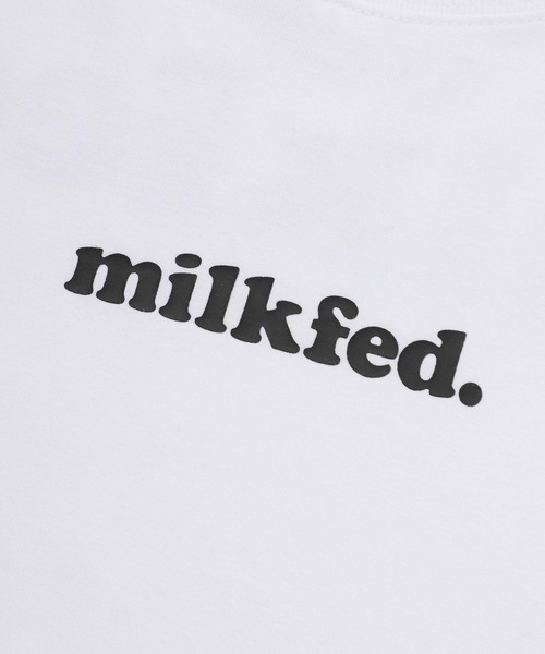 MILKFED.（ミルクフェド）の「BASIC COOPER L/S TEE（Tシャツ/カットソー・レディース・ホワイト/チャコールグレー/ブラック/ベージュ/ネイビー/オフホワイト/ライトグリーン/ライトパープル・SMALL/MEDIUM）」の13枚目の写真