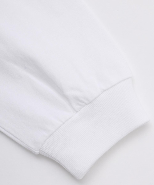 MILKFED.（ミルクフェド）の「BASIC COOPER L/S TEE（Tシャツ/カットソー・レディース・ホワイト/チャコールグレー/ブラック/ベージュ/ネイビー/オフホワイト/ライトグリーン/ライトパープル・SMALL/MEDIUM）」の14枚目の写真