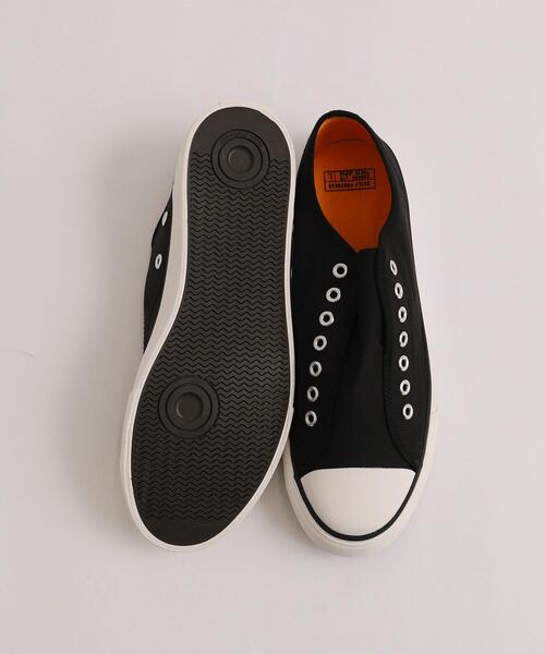 coen（コーエン）の「C.M.Sスリッポンシューズ（スリッポン・メンズ・ブラック/オリーブ・S/M/L）」の4枚目の写真