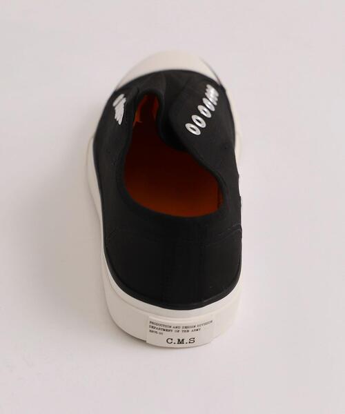 coen（コーエン）の「C.M.Sスリッポンシューズ（スリッポン・メンズ・ブラック/オリーブ・S/M/L）」の7枚目の写真