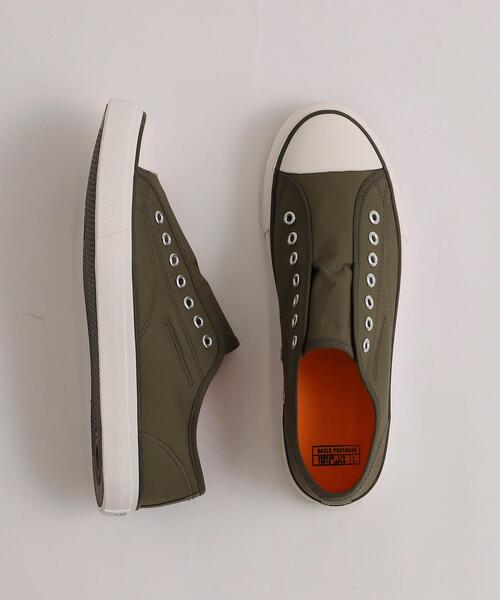 coen（コーエン）の「C.M.Sスリッポンシューズ（スリッポン・メンズ・ブラック/オリーブ・S/M/L）」の9枚目の写真