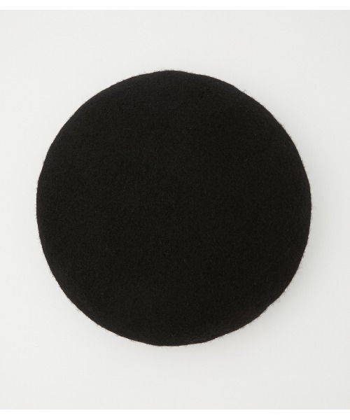 AZUL by moussy（アズールバイマウジー）の「BASQUE BERET/バスクベレー（ハンチング/ベレー帽・レディース・ベージュ/ブラック/杢グレー・FREE）」の8枚目の写真