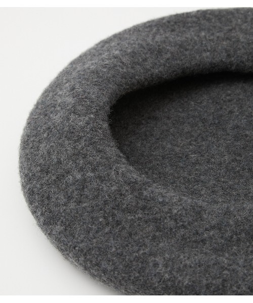 AZUL by moussy（アズールバイマウジー）の「BASQUE BERET/バスクベレー（ハンチング/ベレー帽・レディース・ベージュ/ブラック/杢グレー・FREE）」の16枚目の写真