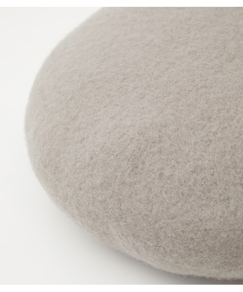 AZUL by moussy（アズールバイマウジー）の「BASQUE BERET/バスクベレー（ハンチング/ベレー帽・レディース・ベージュ/ブラック/杢グレー・FREE）」の21枚目の写真