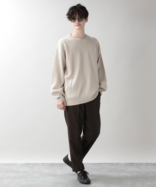 RAGEBLUE(レイジブルー)の「ミラノリブニットクルー/214808(ニット/セーター・メンズ・ホワイト/ブラック/ベージュ/グリーン・MEDIUM/LARGE)」の21枚目の写真