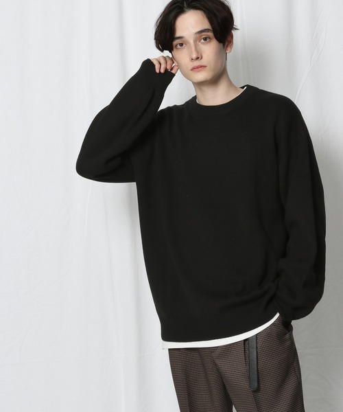 RAGEBLUE(レイジブルー)の「ミラノリブニットクルー/214808(ニット/セーター・メンズ・ホワイト/ブラック/ベージュ/グリーン・MEDIUM/LARGE)」の22枚目の写真