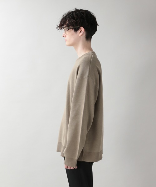 RAGEBLUE(レイジブルー)の「ミラノリブニットクルー/214808(ニット/セーター・メンズ・ホワイト/ブラック/ベージュ/グリーン・MEDIUM/LARGE)」の15枚目の写真