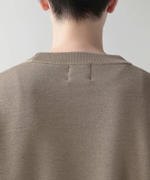 RAGEBLUE(レイジブルー)の「ミラノリブニットクルー/214808(ニット/セーター・メンズ・ホワイト/ブラック/ベージュ/グリーン・MEDIUM/LARGE)」の6枚目の写真