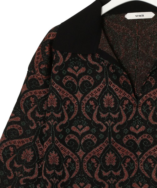 venit(ヴェニット)の「【VENIT】ARABESQUE ONE PIECE(ワンピース・レディース・ベージュ/ブラック・38)」の7枚目の写真