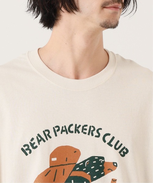 BAMBOO SHOOTS（バンブーシュート）の「【BAMBOO SHOOTS / バンブーシュート】 別注 BPC L/S TEE（Tシャツ/カットソー・メンズ・アイボリー/カーキ・MEDIUM/LARGE/X-LARGE）」の9枚目の写真