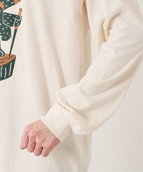 BAMBOO SHOOTS（バンブーシュート）の「【BAMBOO SHOOTS / バンブーシュート】 別注 BPC L/S TEE（Tシャツ/カットソー・メンズ・アイボリー/カーキ・MEDIUM/LARGE/X-LARGE）」の11枚目の写真