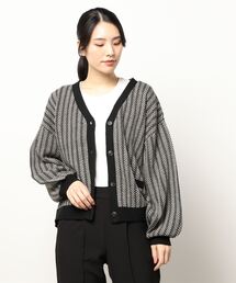 ehka sopo | 単色柄Vネックカーディガン(カーディガン/ボレロ)