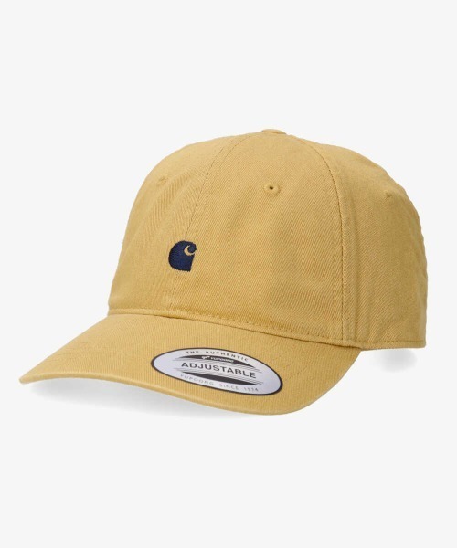 Carhartt(カーハート)の「carhartt MADISON LOGO CAP(キャップ・メンズ・ブラック/ダークグリーン/ベージュ/ブラウン・FREE)」の1枚目の写真