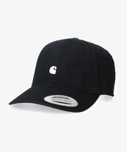 Carhartt(カーハート)の「carhartt MADISON LOGO CAP(キャップ・メンズ・ブラック/ダークグリーン/ベージュ/ブラウン・FREE)」の2枚目の写真