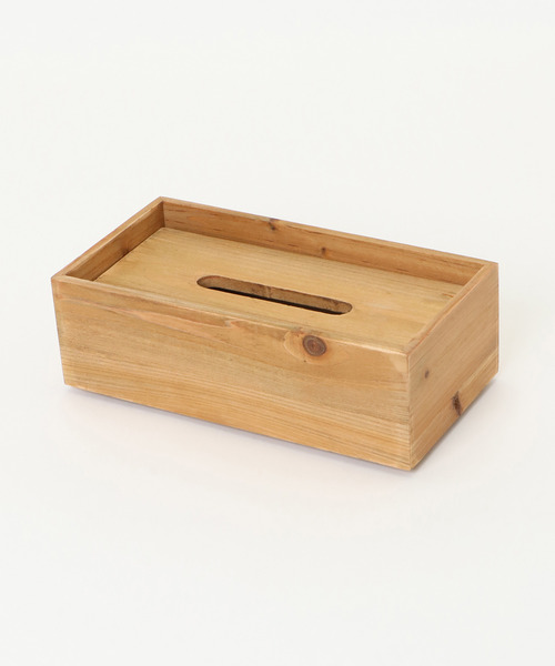 LBC（エルビーシー）の「【スタッキング対応アイテム】ウッド ティッシュボックス（収納グッズ・レディース・ブラウン/ライトブラウン・FREE）」の16枚目の写真