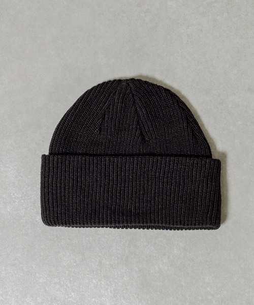 RASVOA(ラスボア)の「スケーターショートビーニー(ニットキャップ/ビーニー・レディース・レッド/ブラック/パープル・FREE)」の2枚目の写真