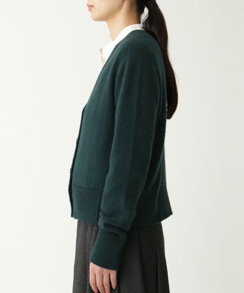 マーガレットハウエル TWISTED CASHMERE WOOL ニット 紫 Ⅱ