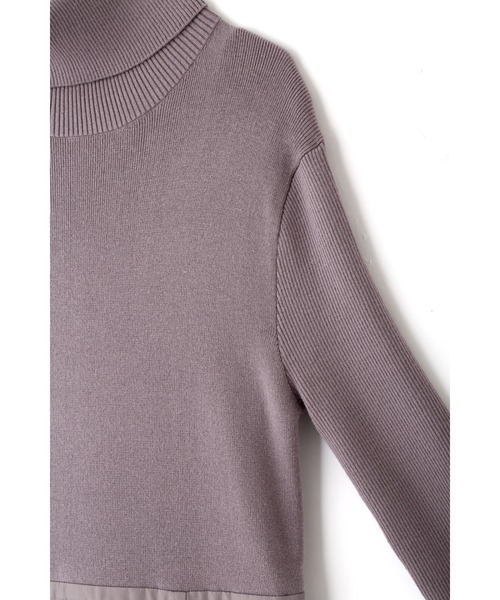 JILL STUART(ジルスチュアート)の「◆《Endy ROBE》ナティワンピース(ワンピース・レディース・パープル/ブラック・0/2)」の5枚目の写真