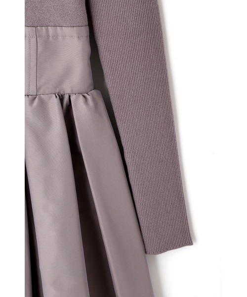 JILL STUART(ジルスチュアート)の「◆《Endy ROBE》ナティワンピース(ワンピース・レディース・パープル/ブラック・0/2)」の14枚目の写真