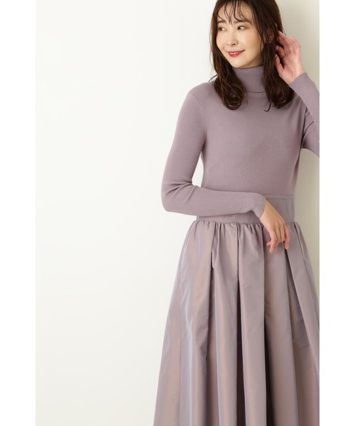 JILL STUART(ジルスチュアート)の「◆《Endy ROBE》ナティワンピース(ワンピース・レディース・パープル/ブラック・0/2)」の3枚目の写真